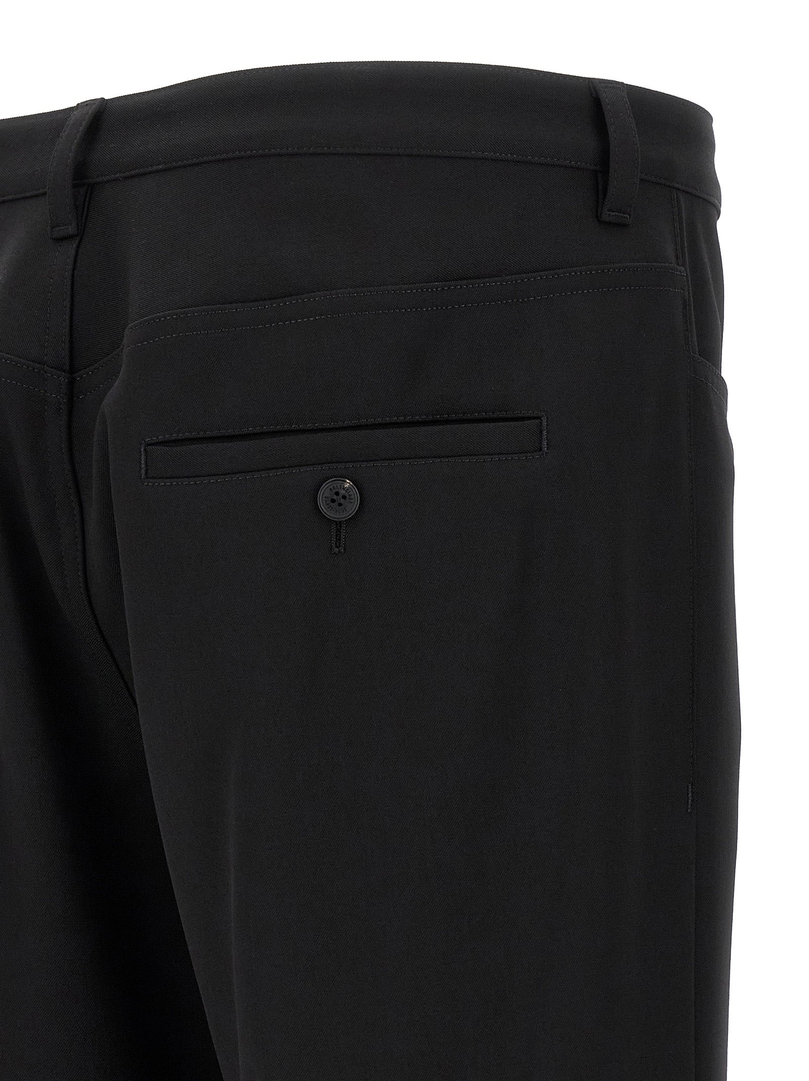 Black Wool Dress Pants