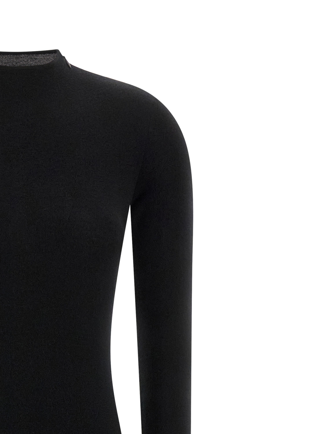 Black Cashmere Long Dress