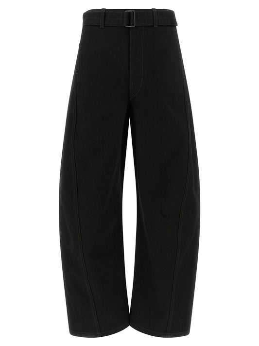 Black Cotton Jeans Denim