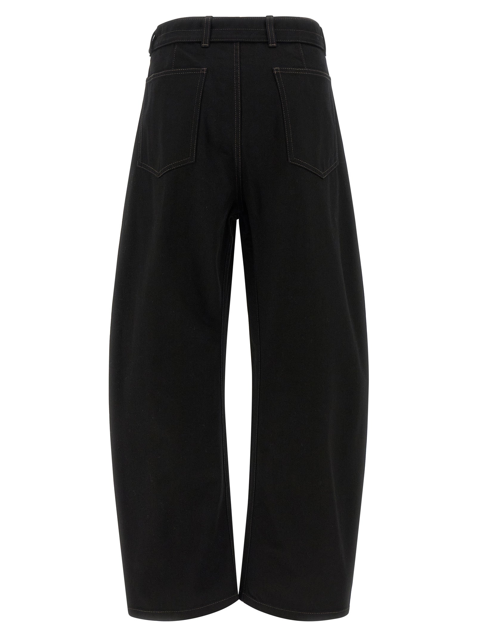 Black Cotton Jeans Denim