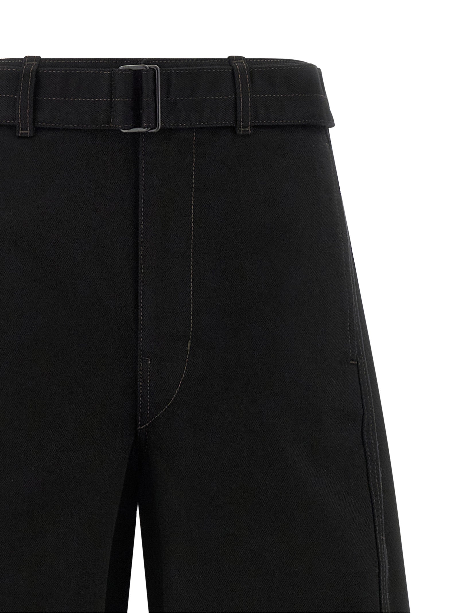 Black Cotton Jeans Denim