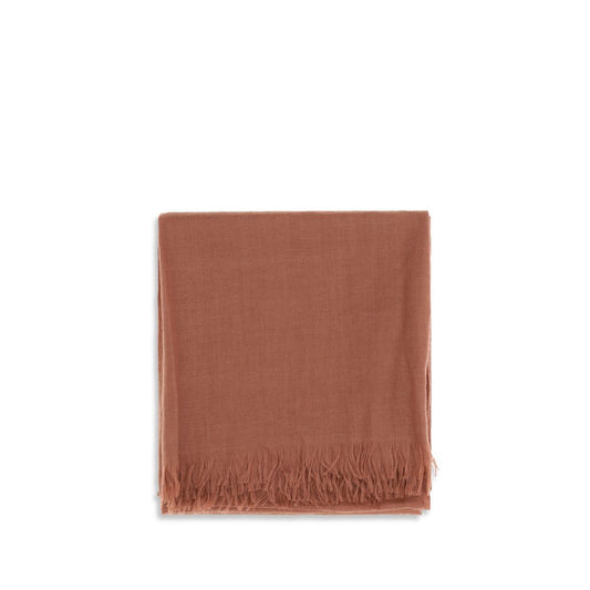 Orange Cashmere Foulard