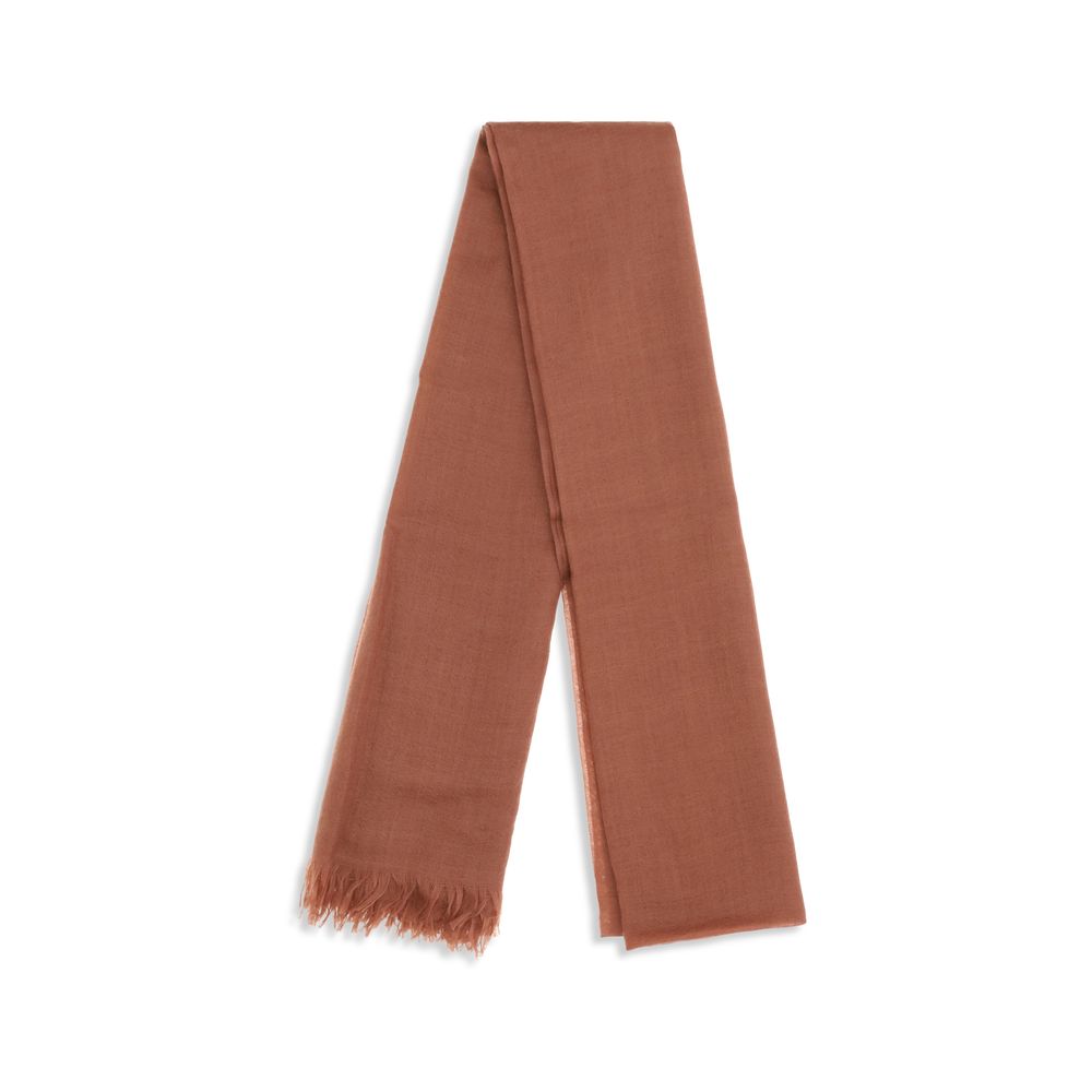 Orange Cashmere Foulard