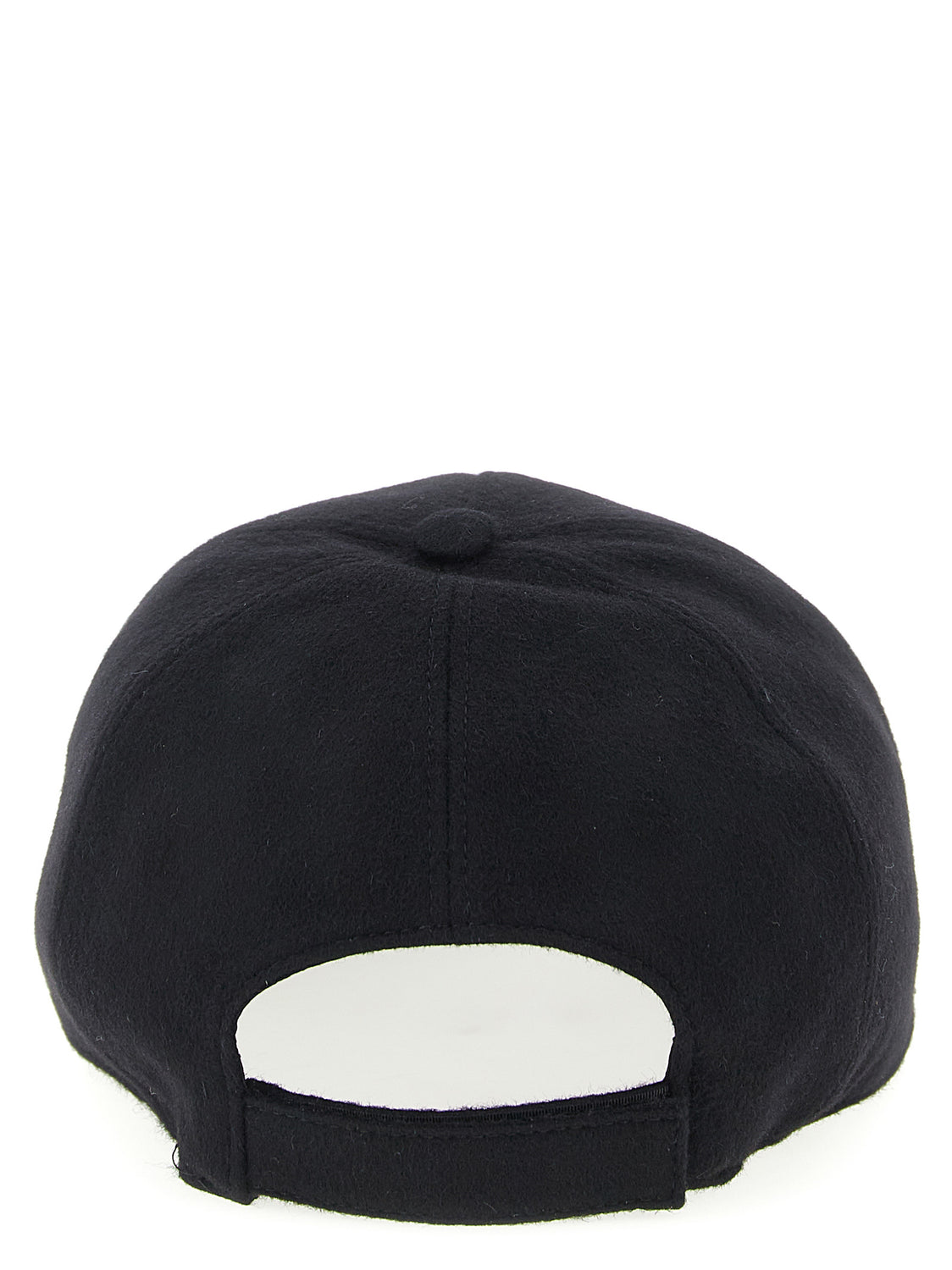 Black Wool Cap (Baseball Hat)