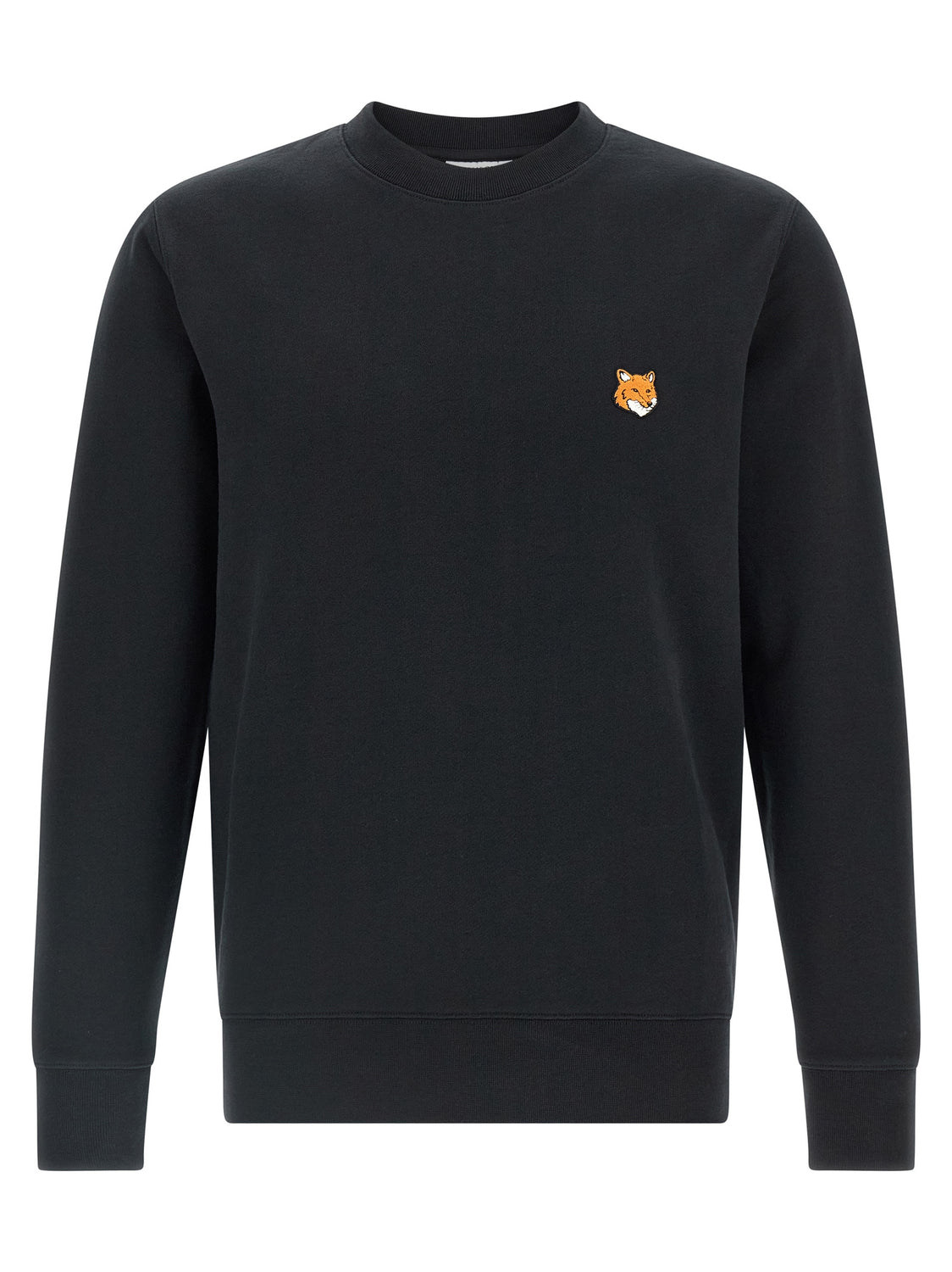 Black Cotton Sweatshirt
