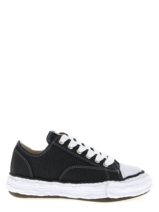 Bicolor Cowhide Sneakers