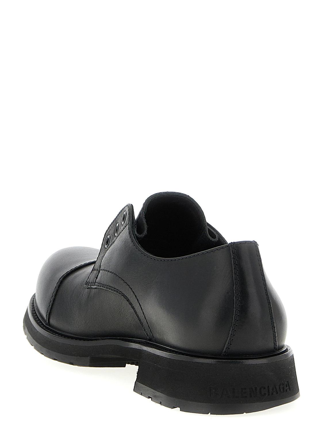 Black Bull Skin Slip-On Loafers