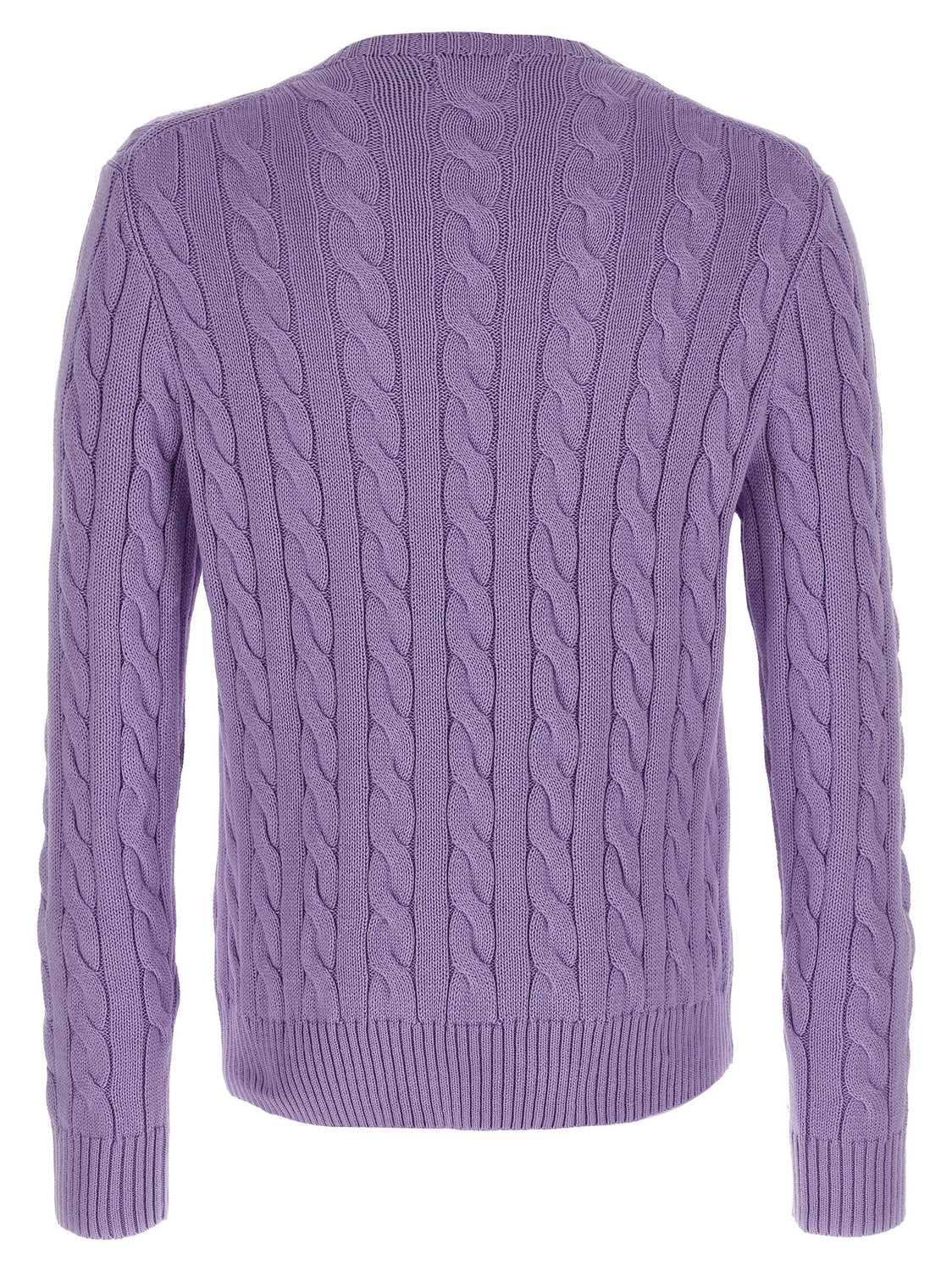 Purple Cotton Cardigan