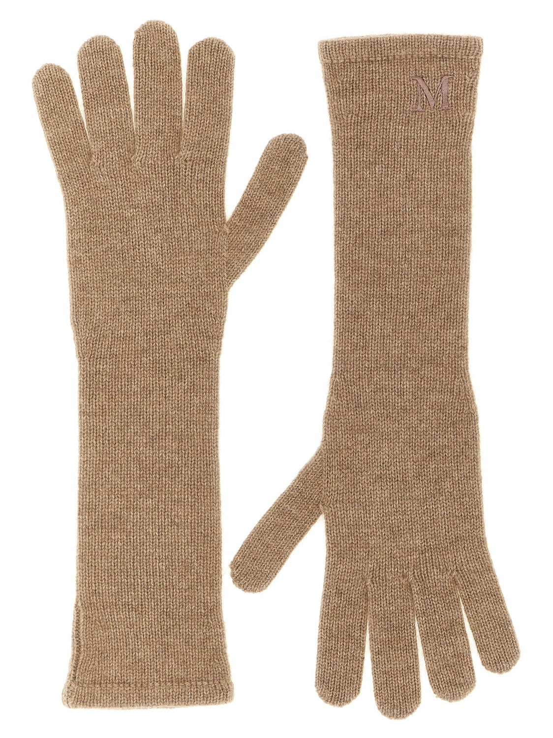 Beige Cashmere Gloves