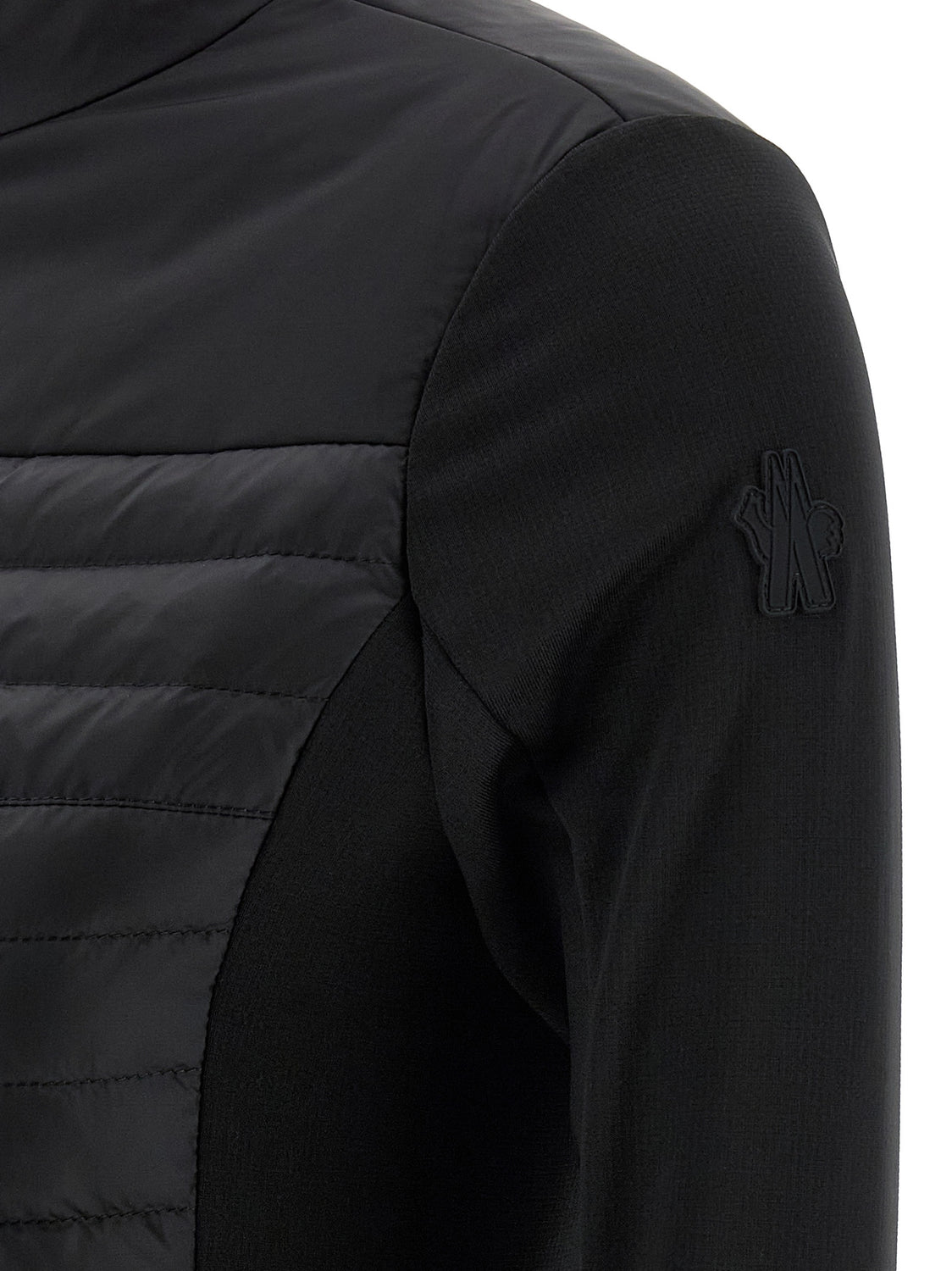 Black Polyamide Cardigan