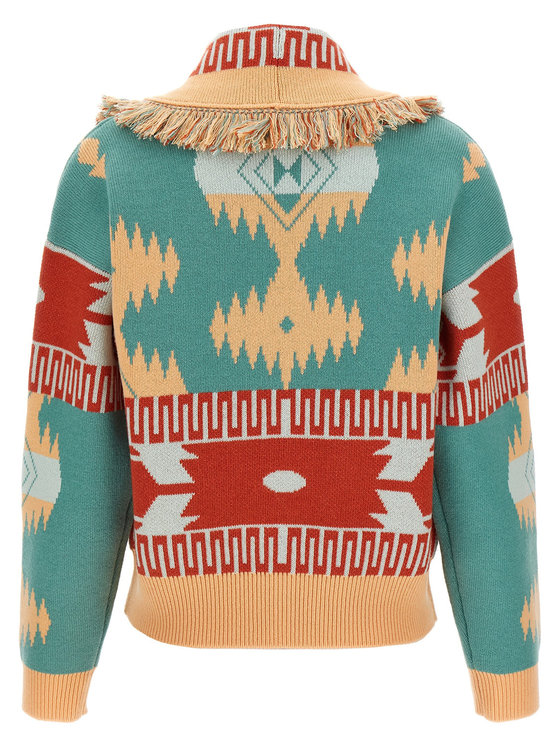 Multicolor Wool Cardigan