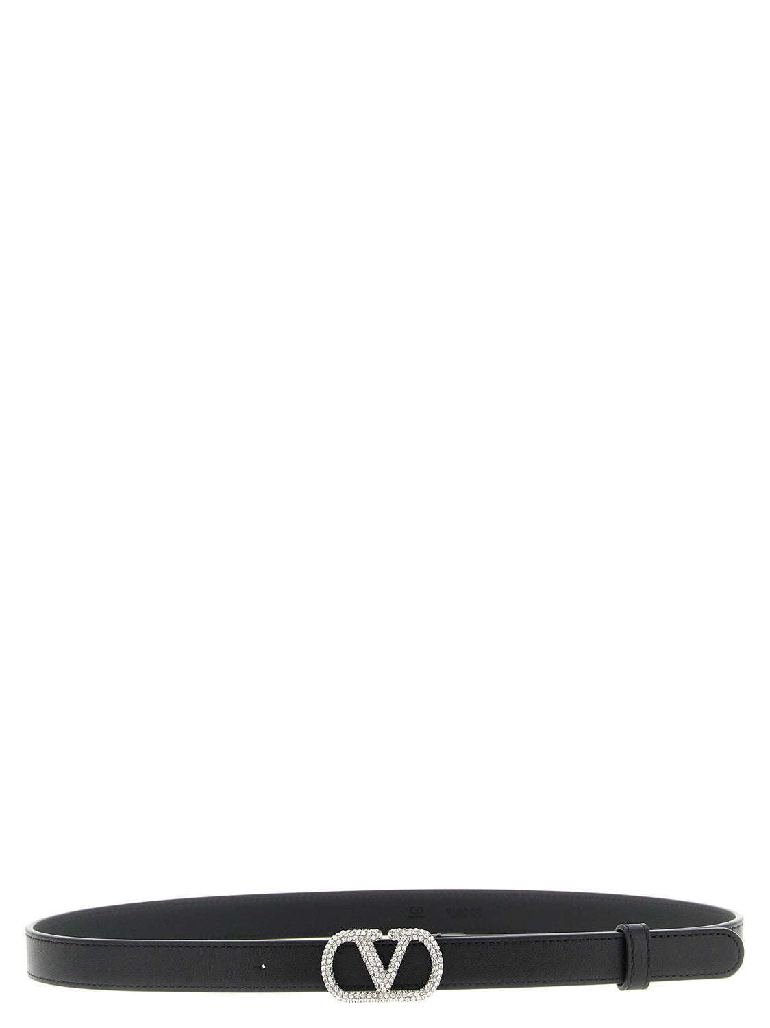 Black Calfskin Regular Belt