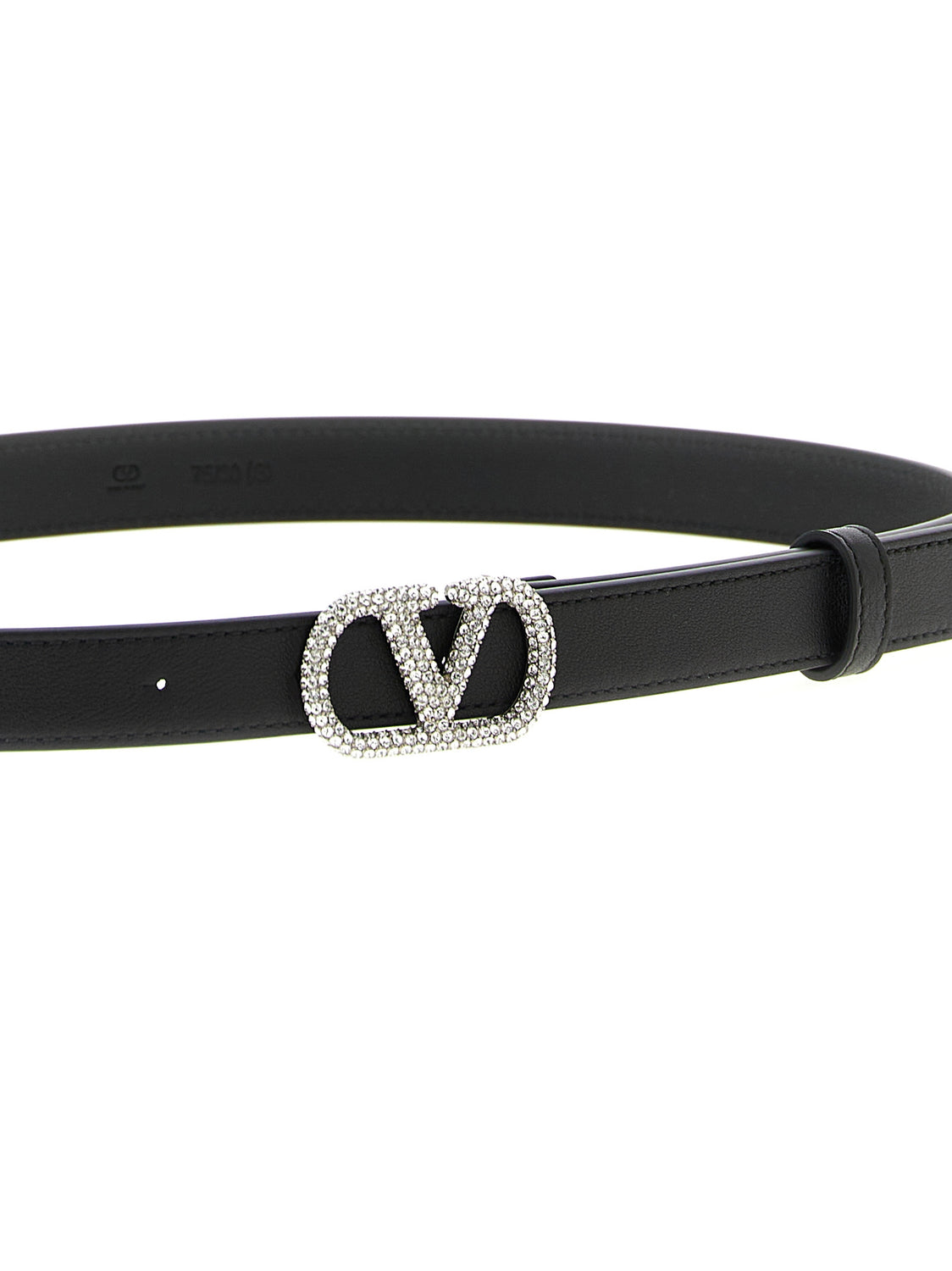 Black Calfskin Regular Belt