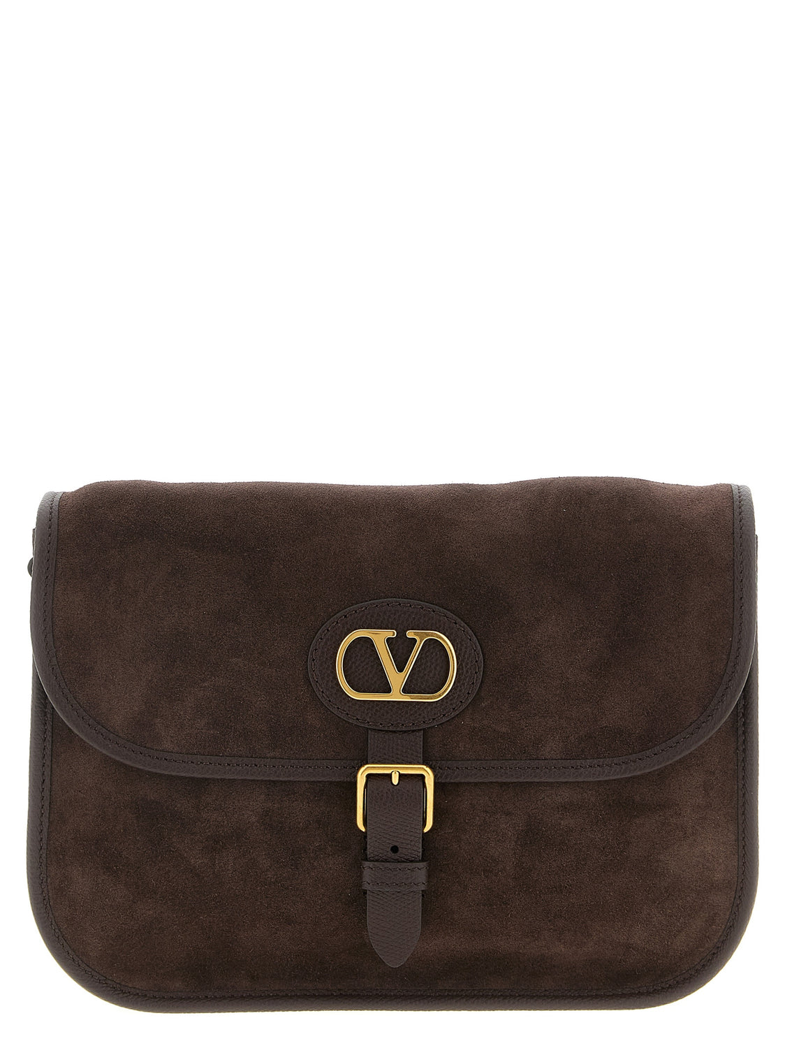 Brown Cowhide Crossbody Bag