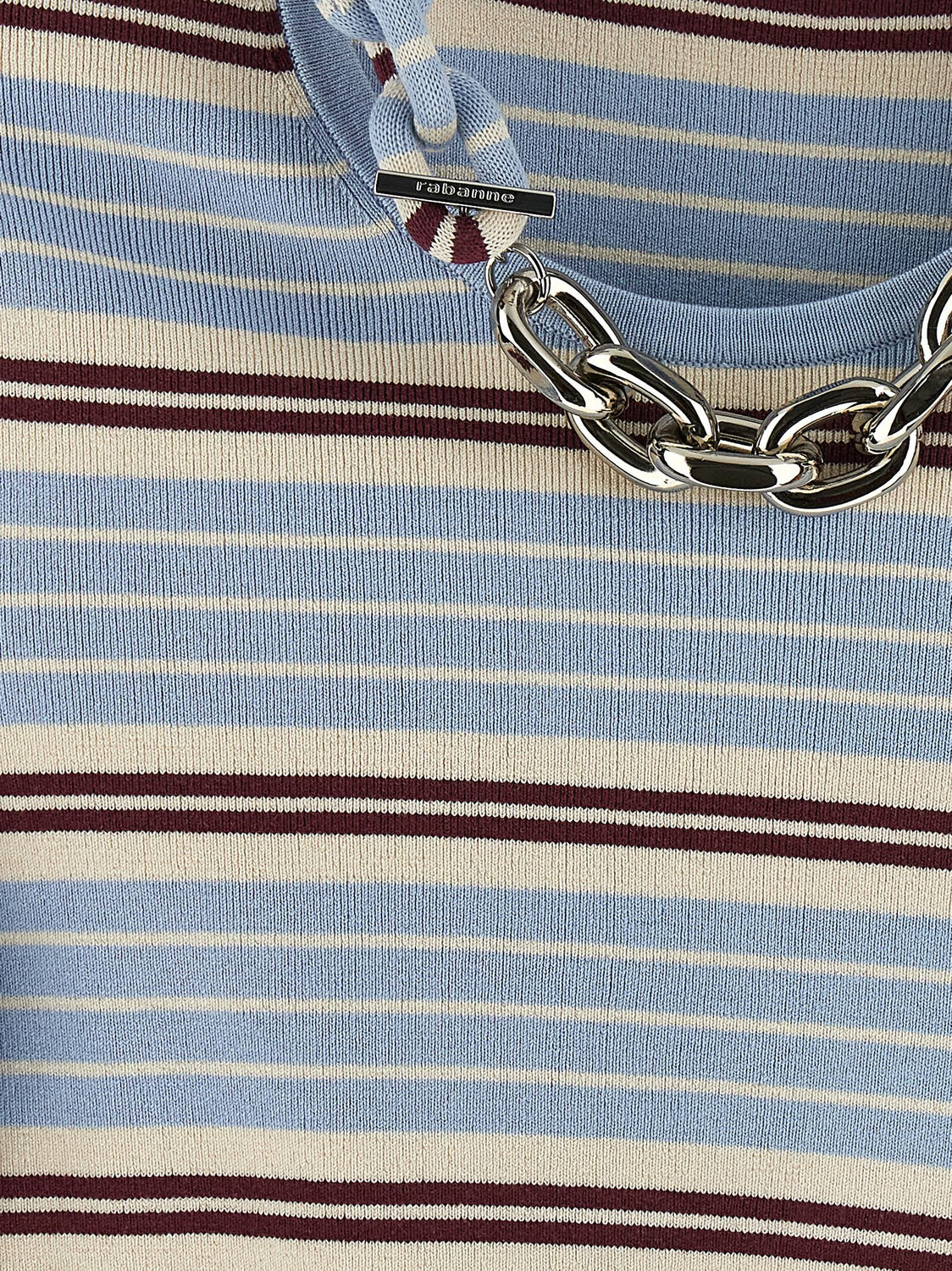 Blue Textile T-Shirt
