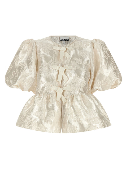 White Polyester Blouse