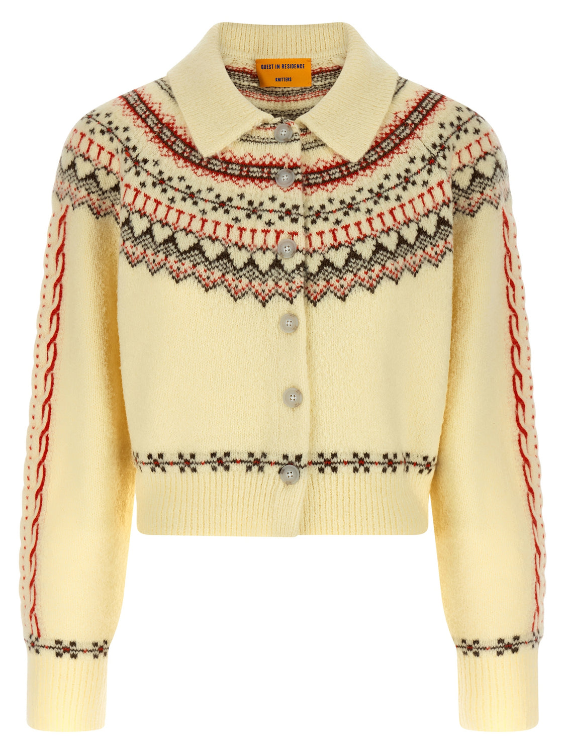 Multicolor Wool Cardigan