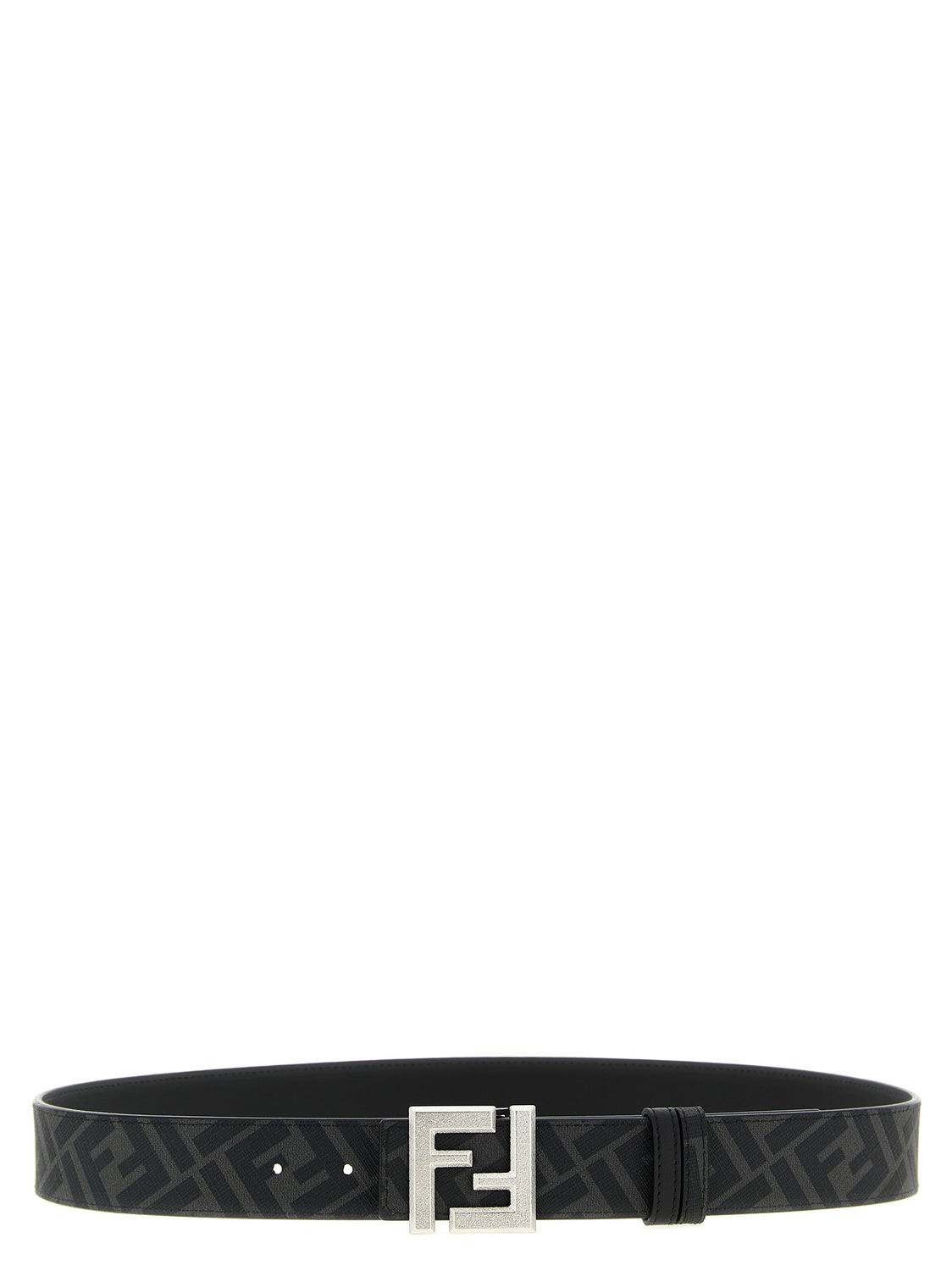 Black Calfskin Regular Belt