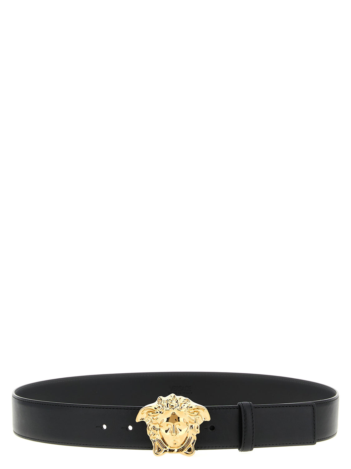 Black Calfskin Regular Belt