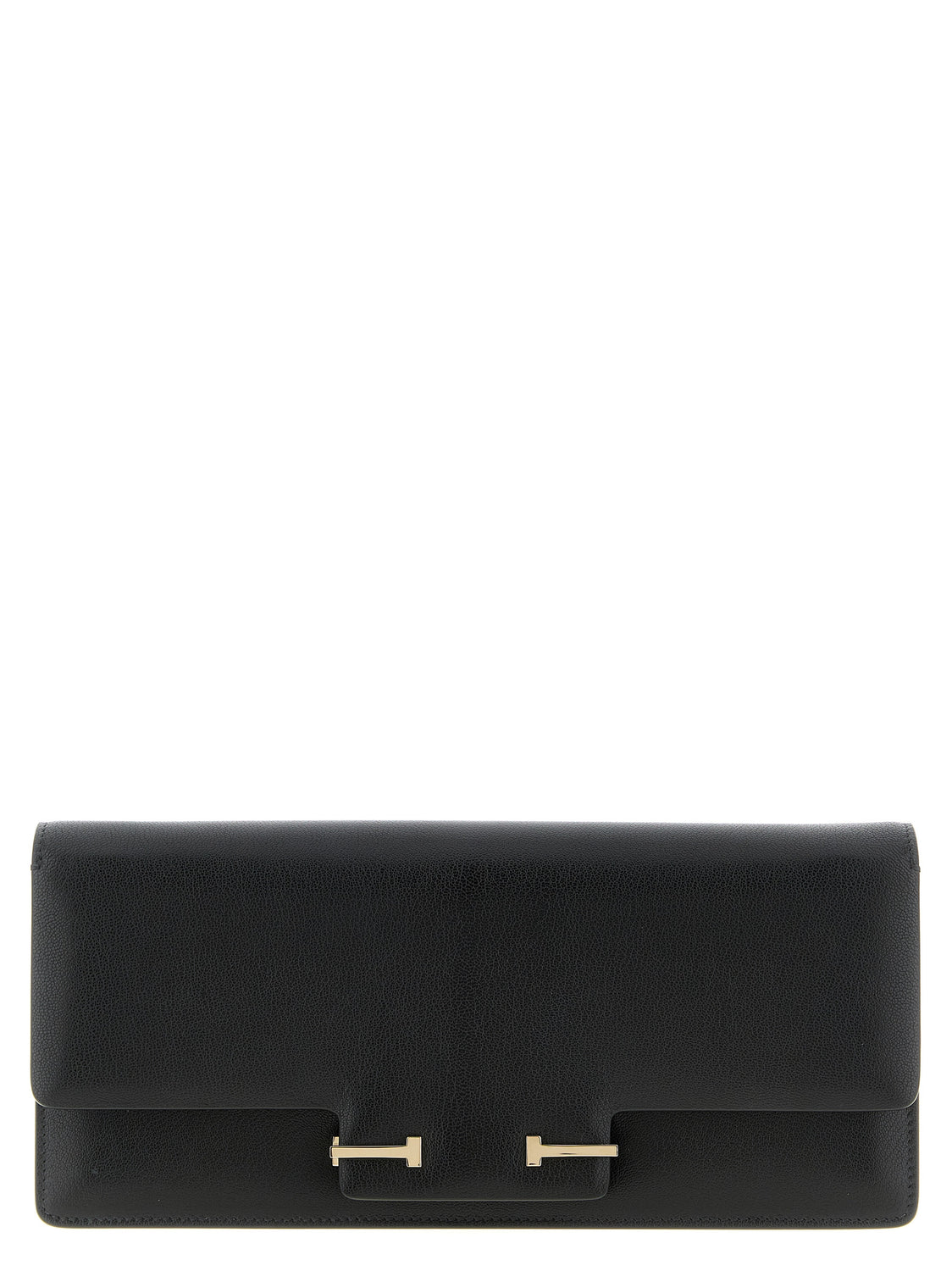 Black Goatskin Shoulder Bag