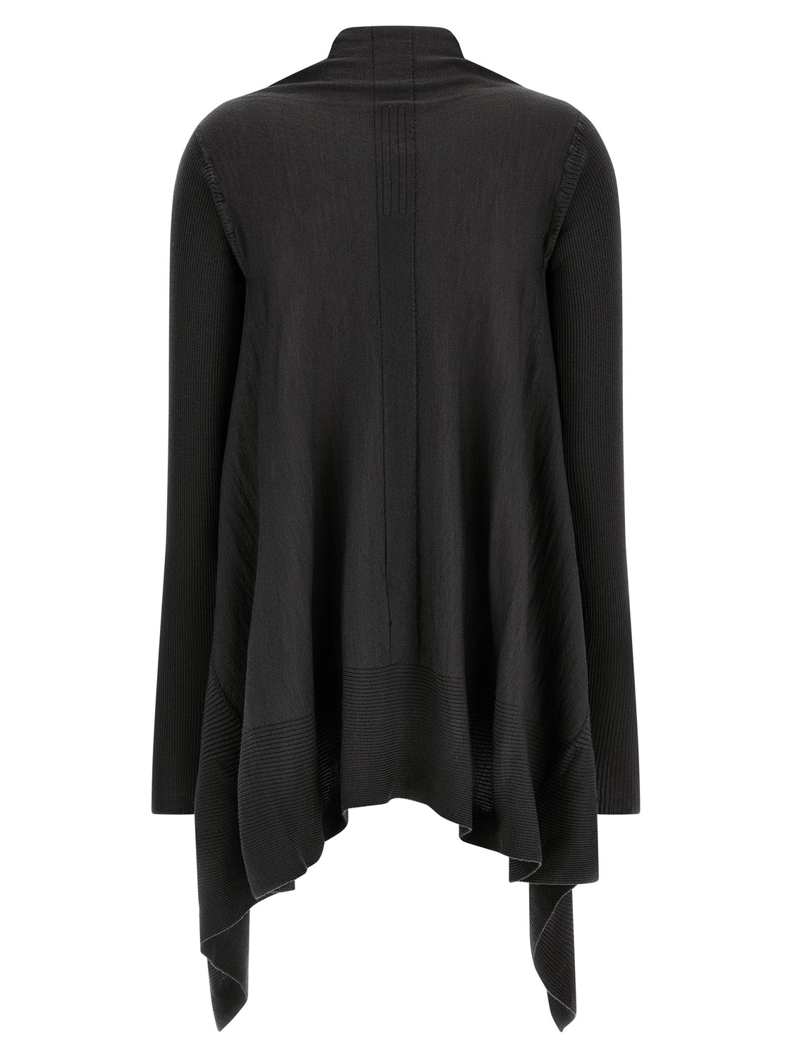 Black Wool Cardigan