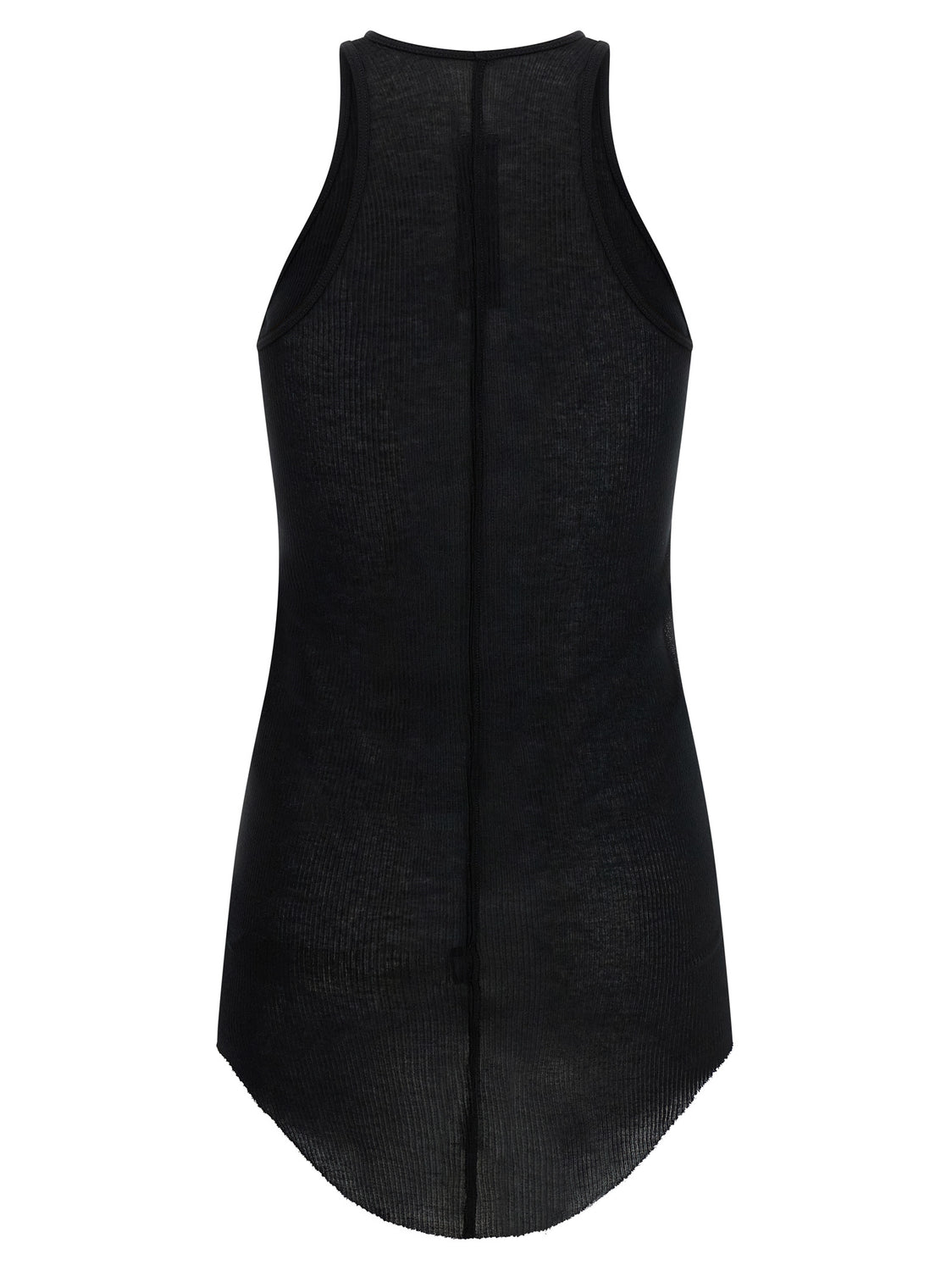 Black Viscose Tank Tops