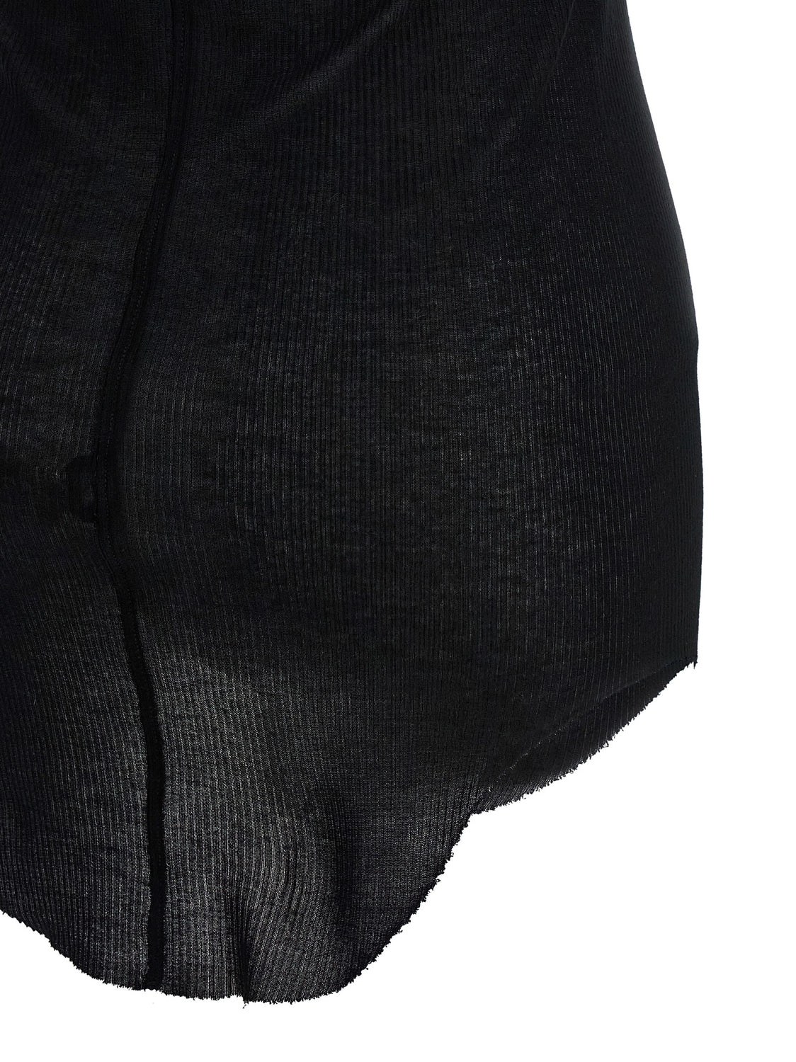 Black Viscose Tank Tops