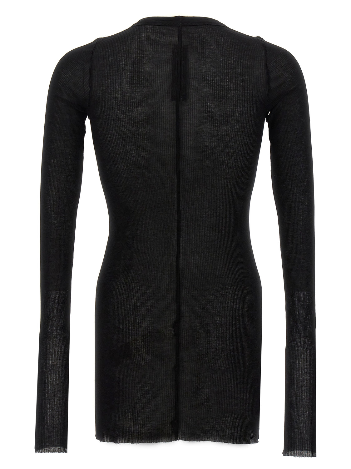 Black Viscose T-Shirt