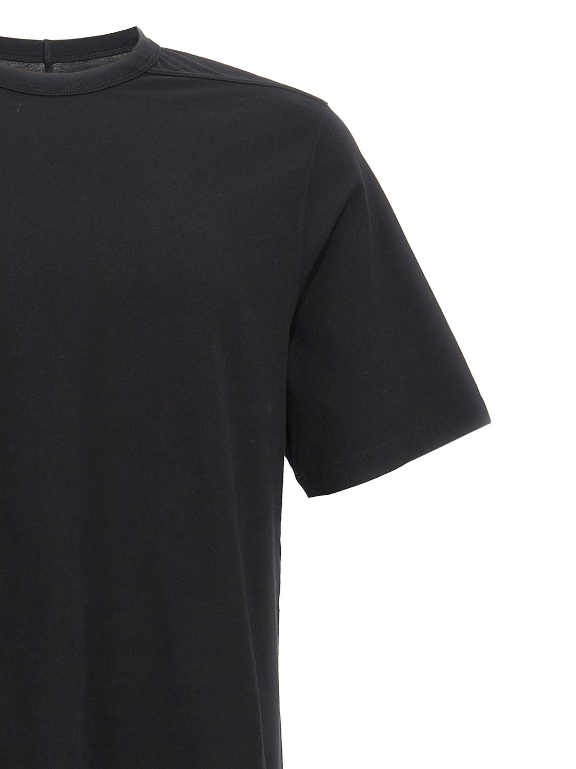 Black Cotton T-Shirt