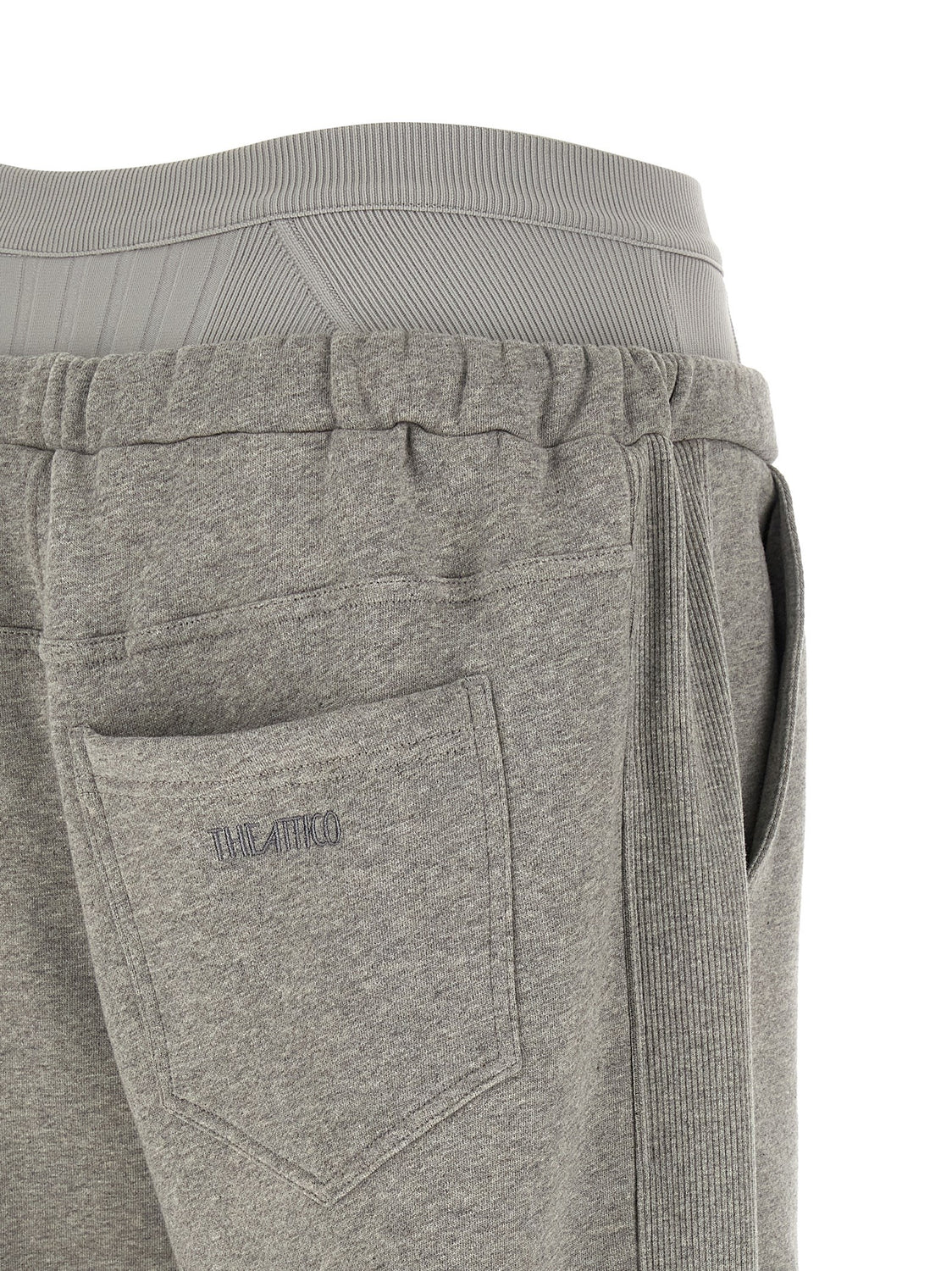 Gray Cotton Joggers (Workout Pants)