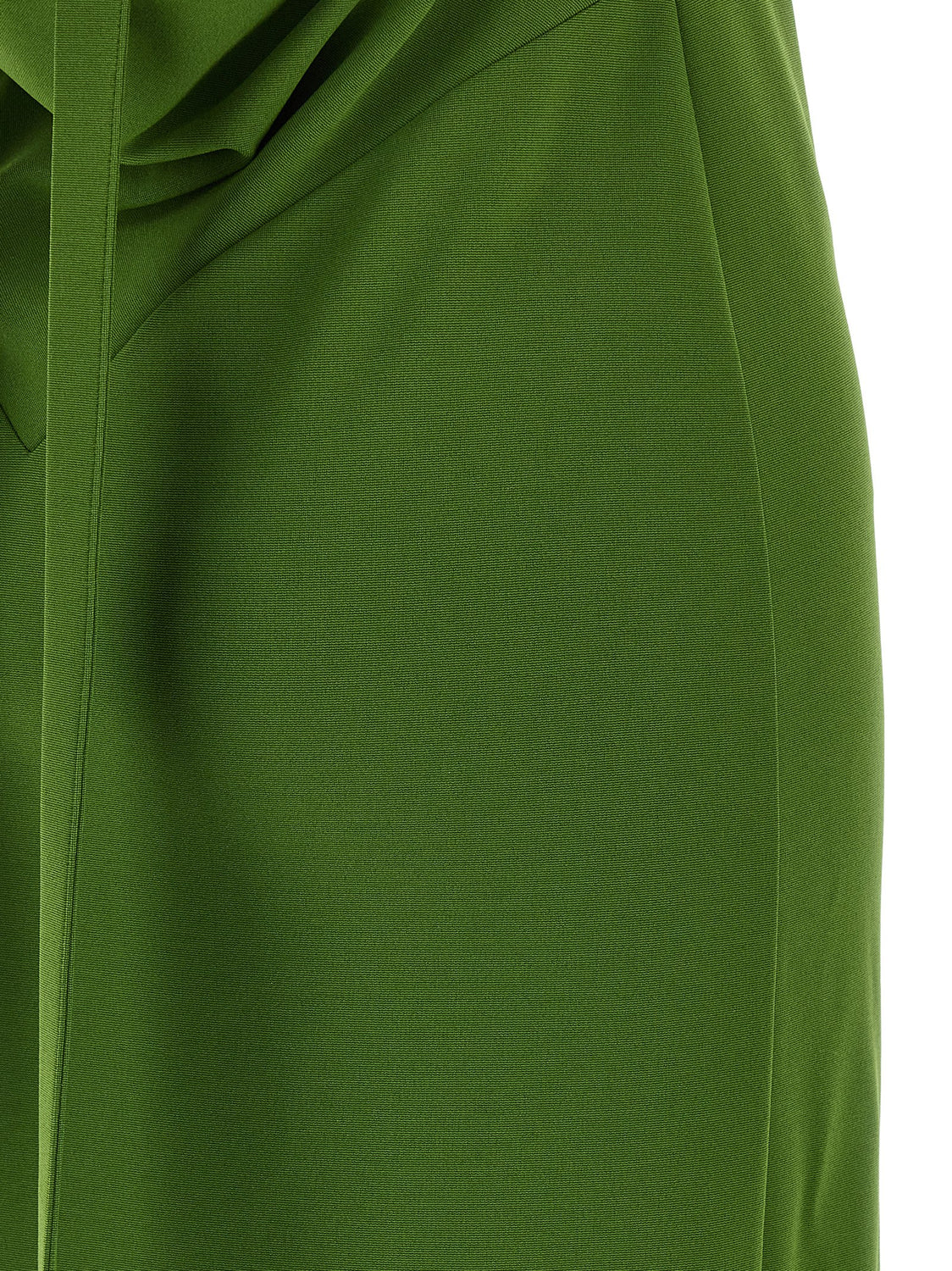 Bicolor Viscose Long Dress
