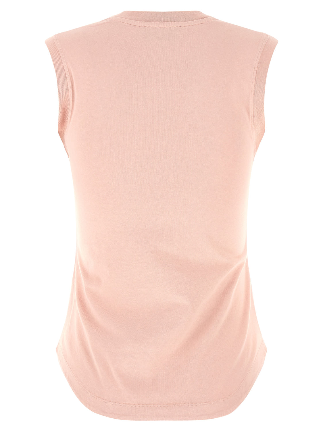 Multicolor Cotton Sleeveles T-Shirt