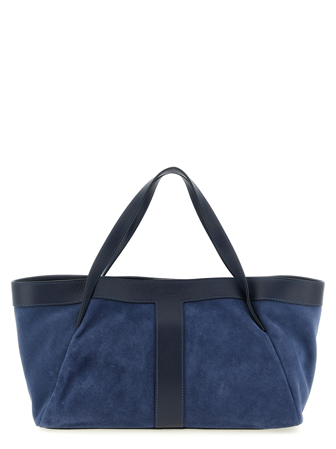 Blue Polyethylene Shoulder Bag