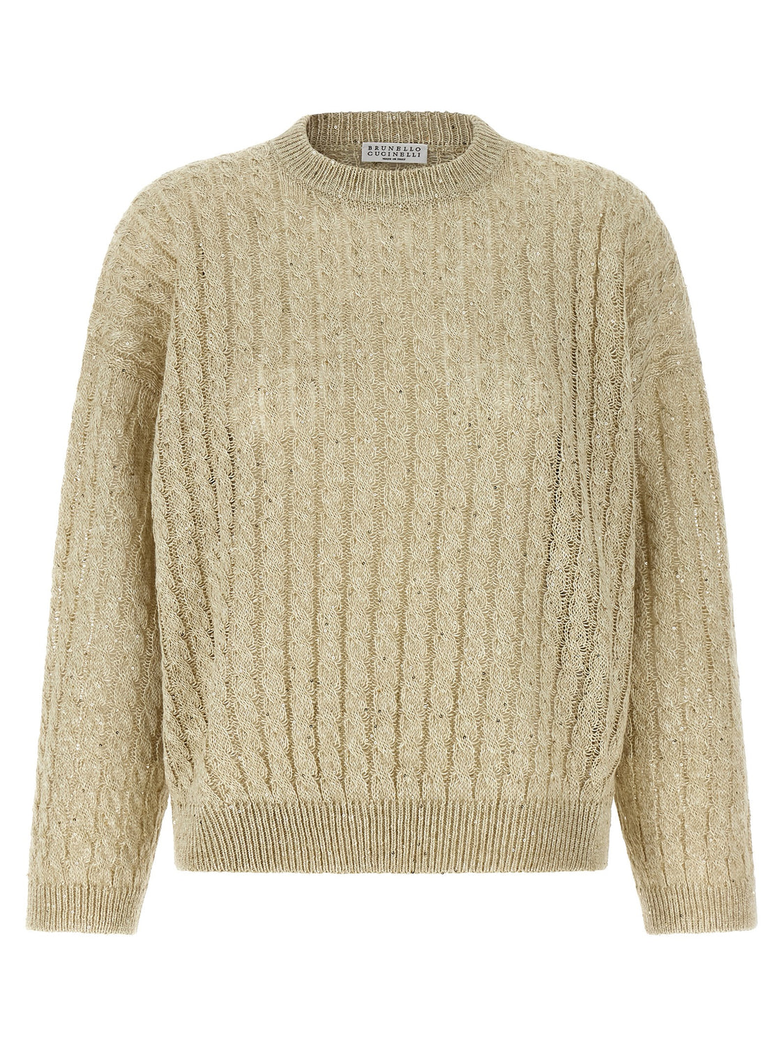 Beige Linen Cardigan
