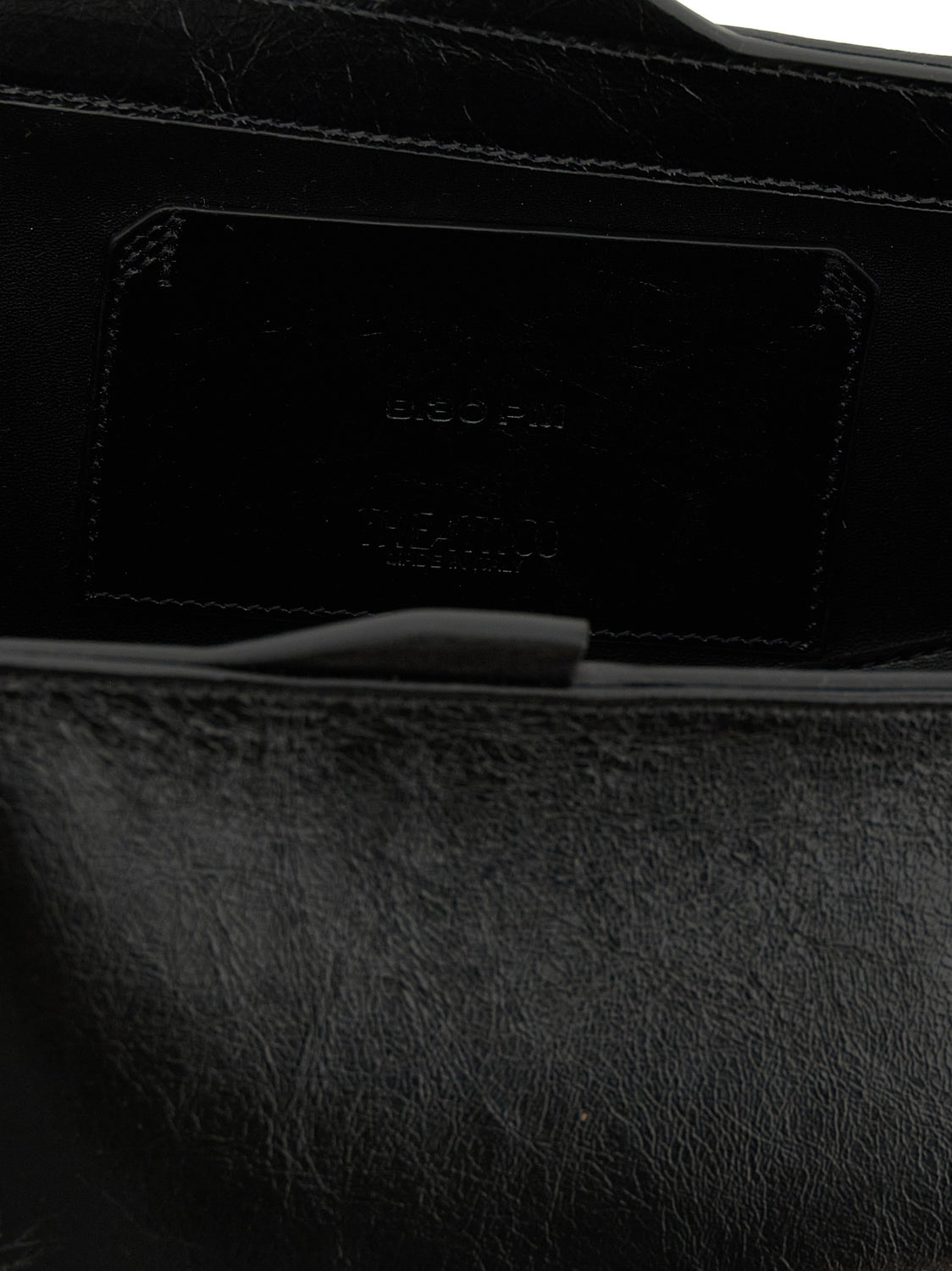 Black Calfskin Clutch Bag
