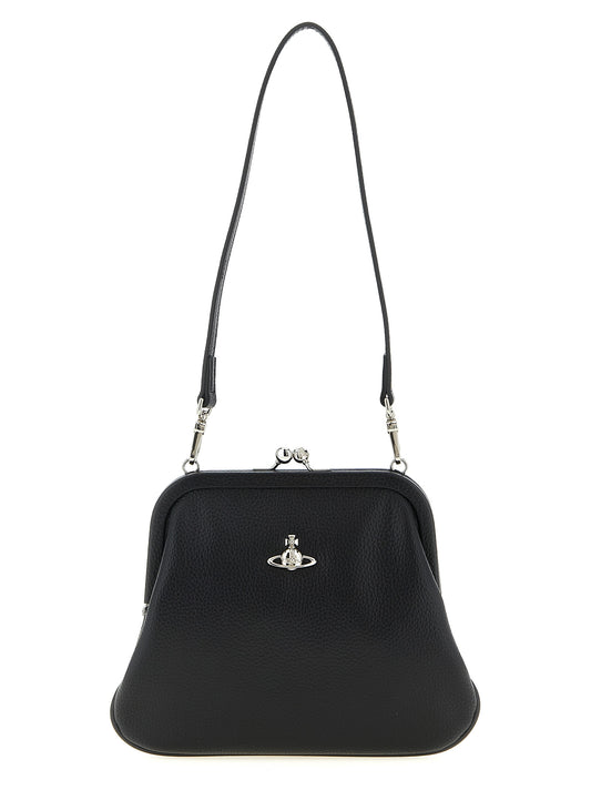 Black Polyethylene Clutch Bag