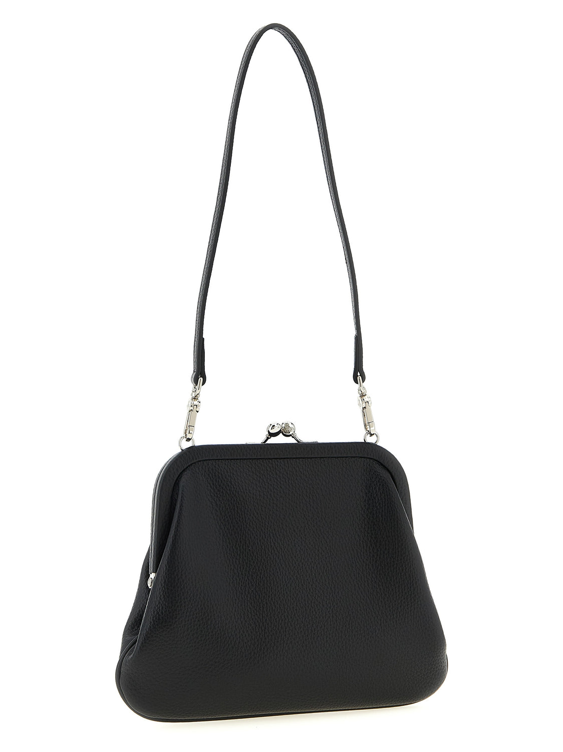 Black Polyethylene Clutch Bag