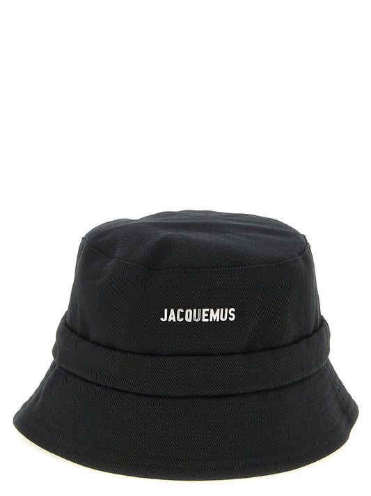 Black Cotton Bucket Hat