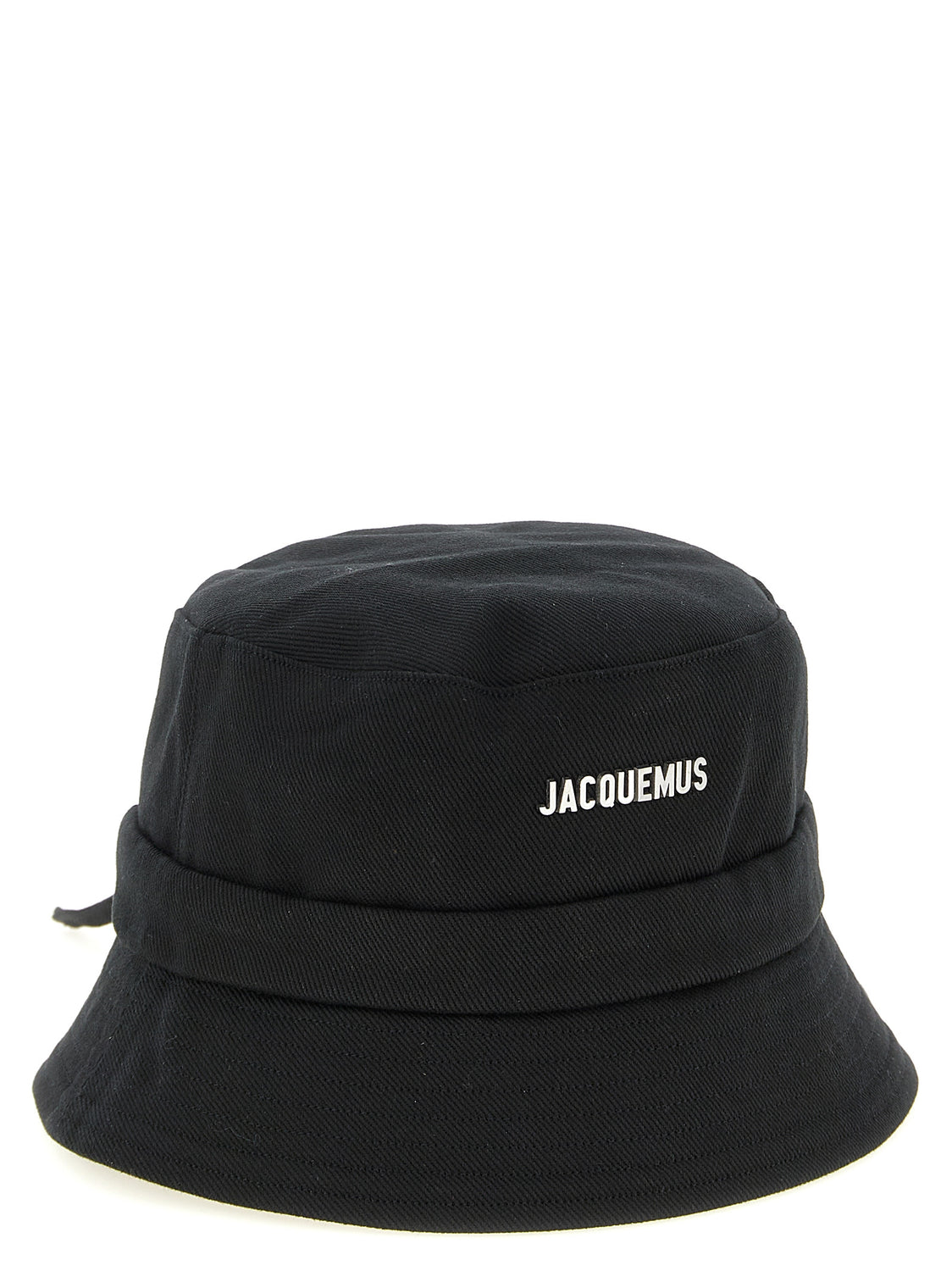 Black Cotton Bucket Hat