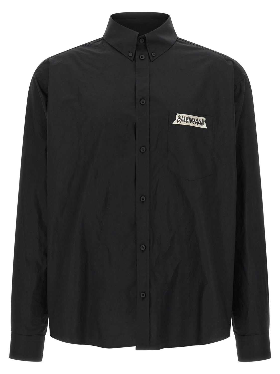 Black Cotton Blouse