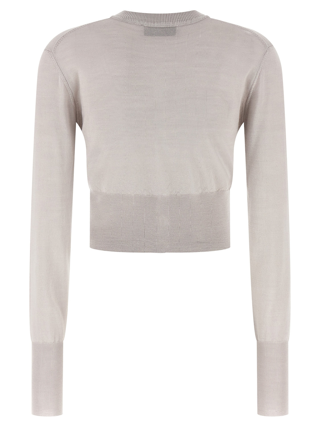 Gray Wool Cardigan
