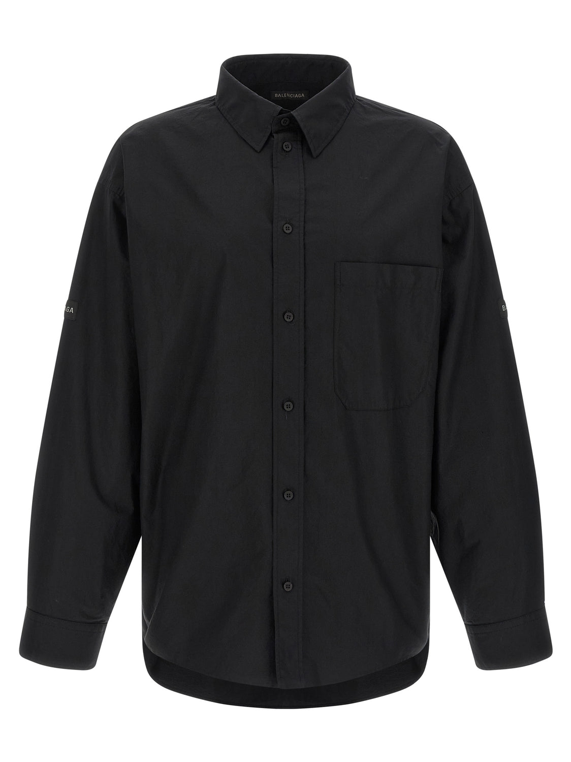 Black Cotton Blouse