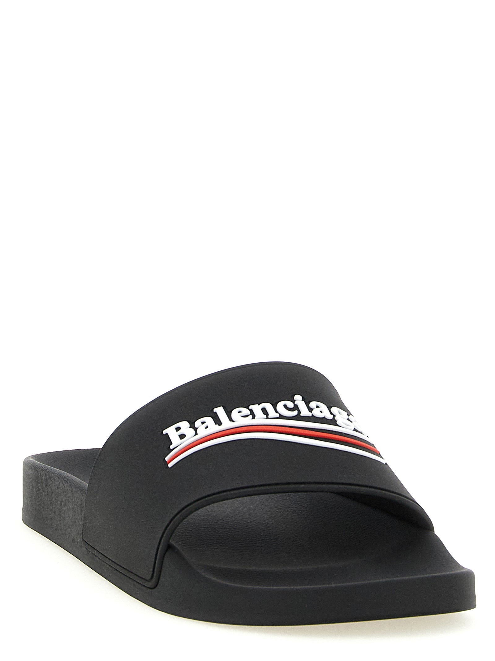Black Plastic Slides