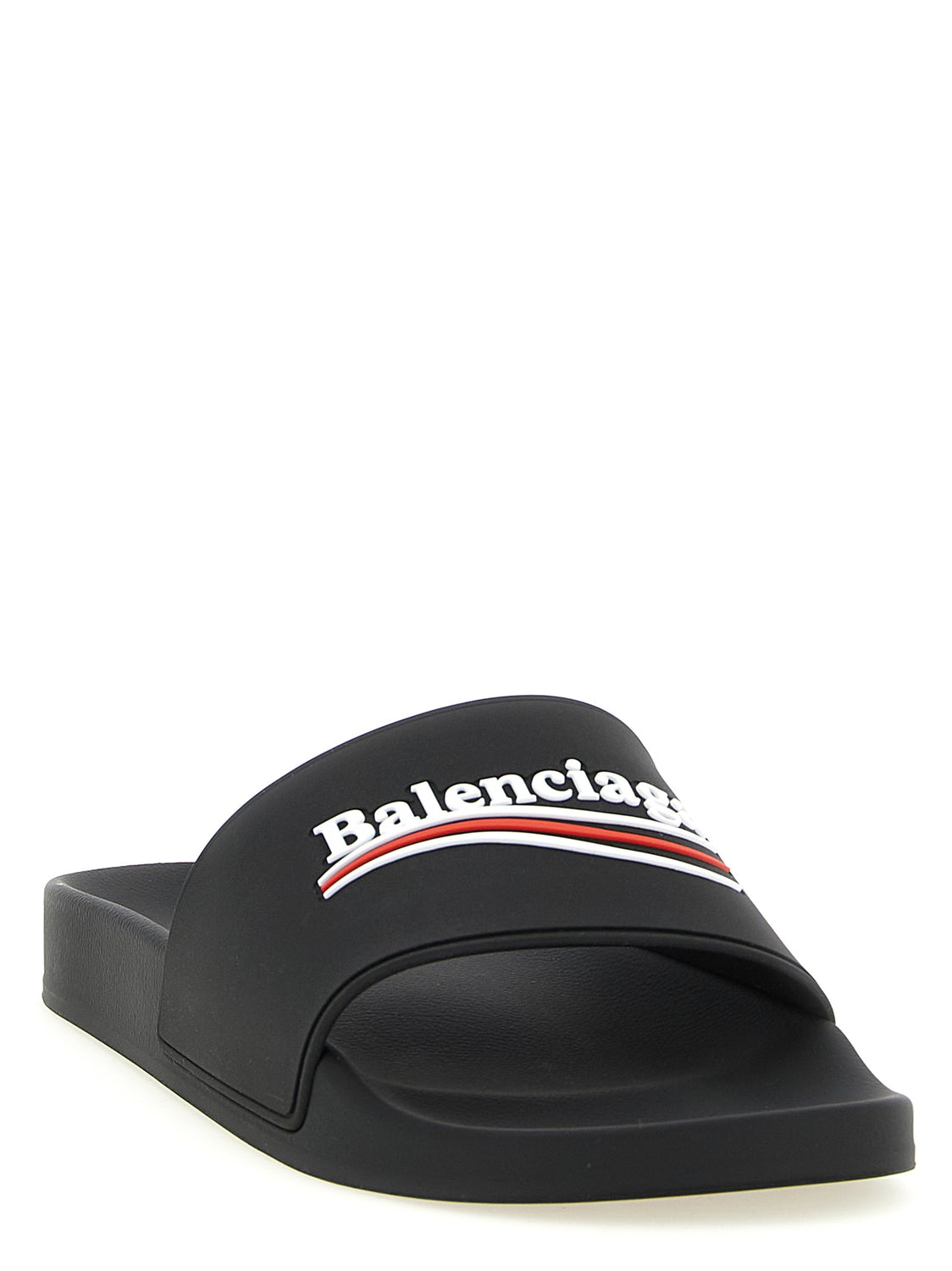 Black Plastic Slides