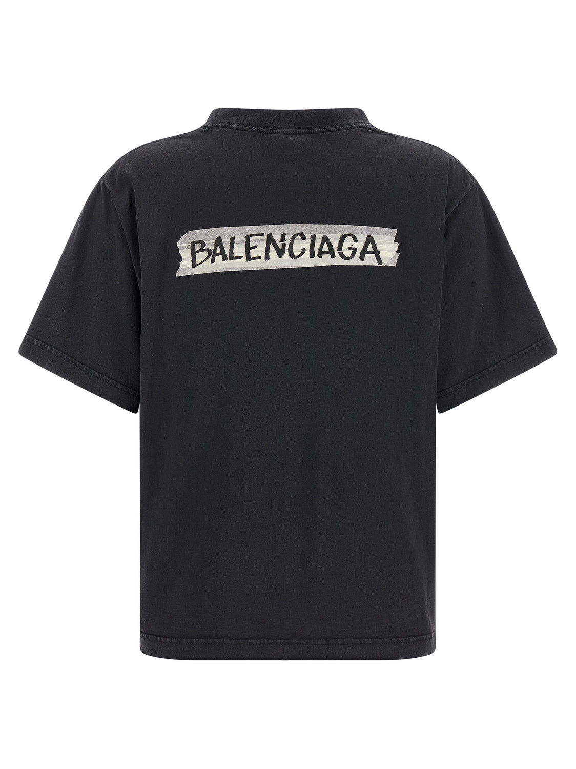 Black Cotton T-Shirt