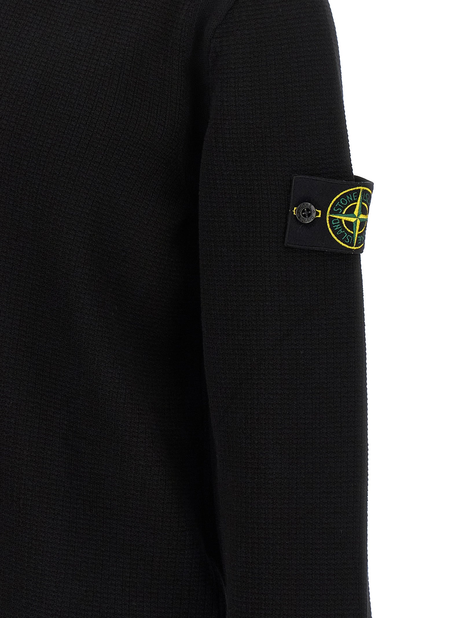 Black Cotton Polo Shirt