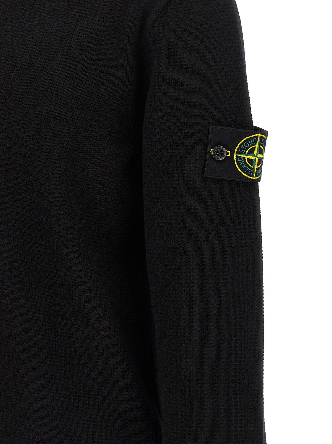 Black Cotton Polo Shirt