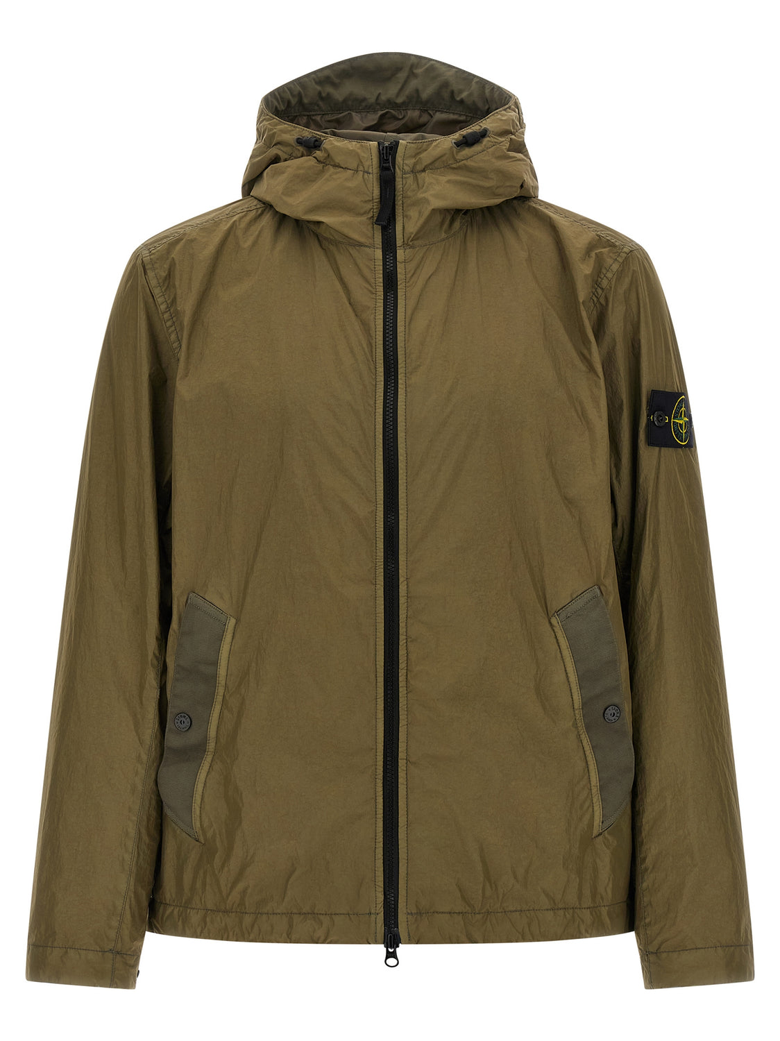 Bicolor Polyamide Shell Jacket