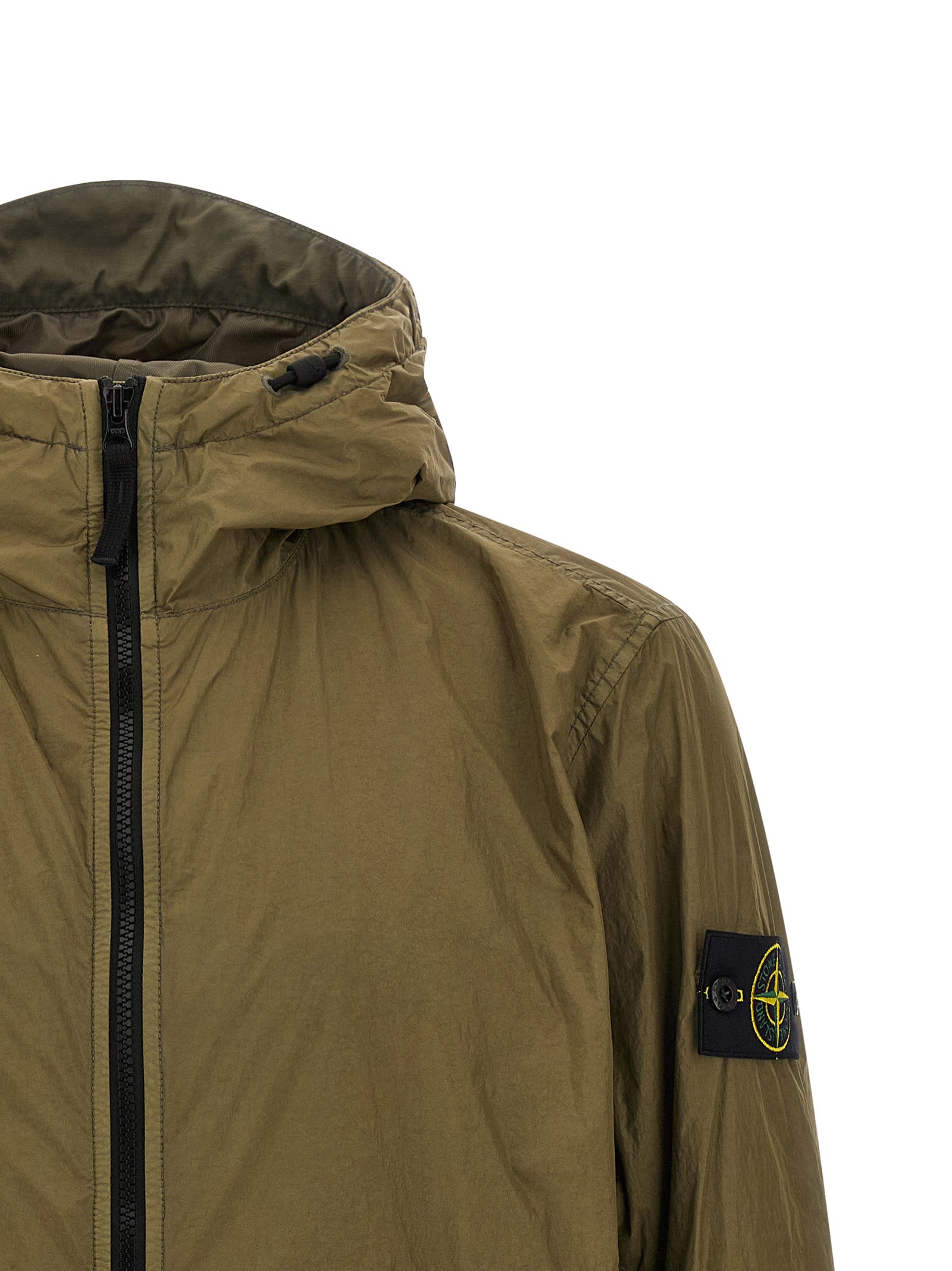 Bicolor Polyamide Shell Jacket
