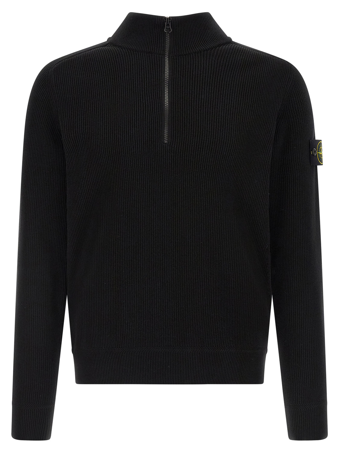 Black Cotton Cardigan